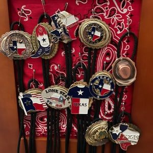 Unisex Western & Texan Bolos $10 each